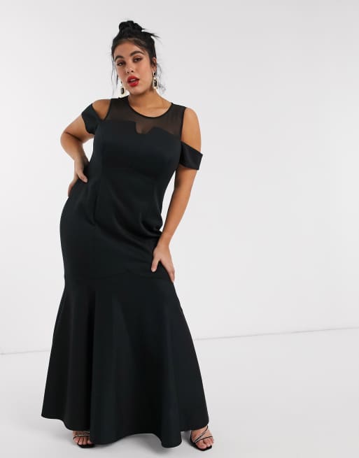 Coast lorna fishtail store maxi dress