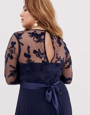 coast navy odetta maxi dress