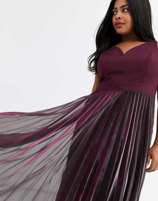 Coast purple maxi clearance dress