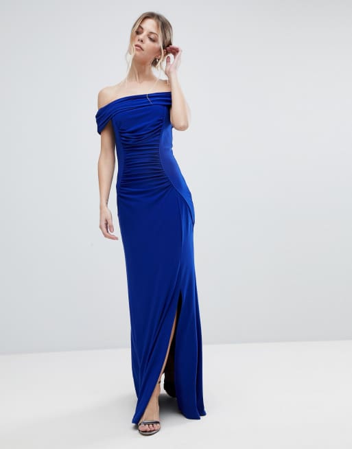 Coast navy 2024 maxi dress