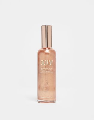 Coco & Eve - Antioxidant Glow Shimmer - Körperöl 100 ml-Keine Farbe