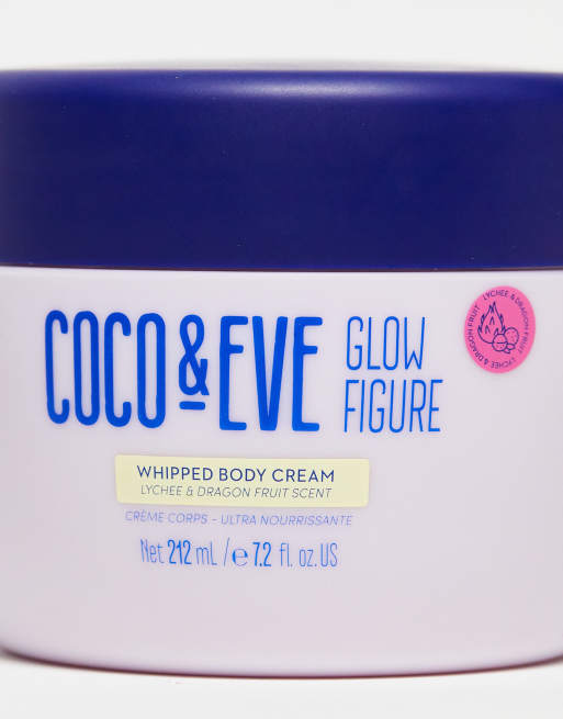 Coco & Eve – Glow Figure – Aufgeschlagene Feuchtigkeitscreme für den Körper mit Litschi und Drachenfrucht, 212 ml, 2 von 4