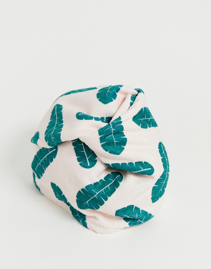 Coco & Eve - Haarwikkel-handdoek van microvezels-Zonder kleur