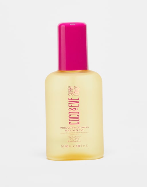 Coco & Eve - Huile anti-âge accélératrice de bronzage SPF 30 pour le corps - 150 ml, 4 de 4