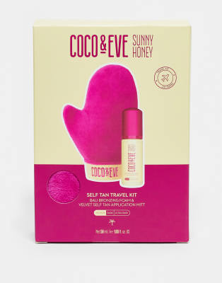 Coco & Eve Cofanetto Self Tan Travel Kit - Medium - Immagine 3