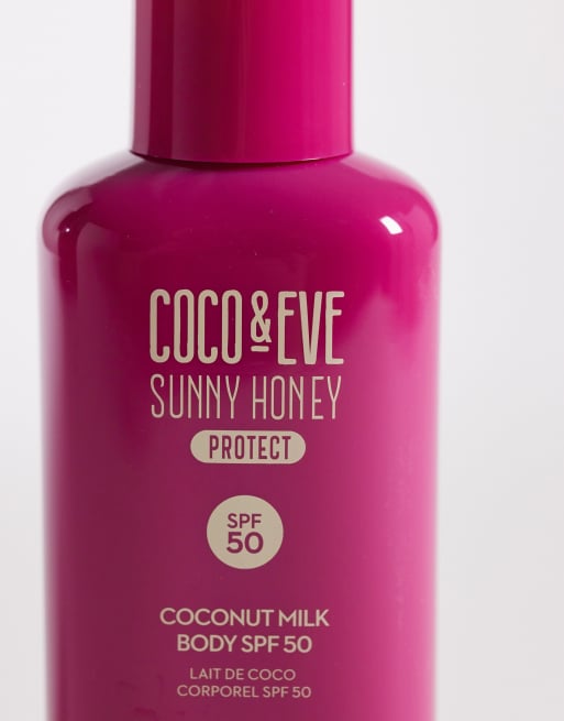 Coco & Eve – Krem do ciała z mlekiem kokosowym z filtrem SPF 50, 200 ml, 4 z 4