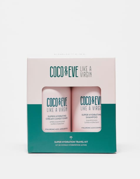 Coco & Eve – Like A Virgin Super Hydration – Zestaw produktów nawilżających do włosów w rozmiarze podróżnym – o 25% taniej - view 1