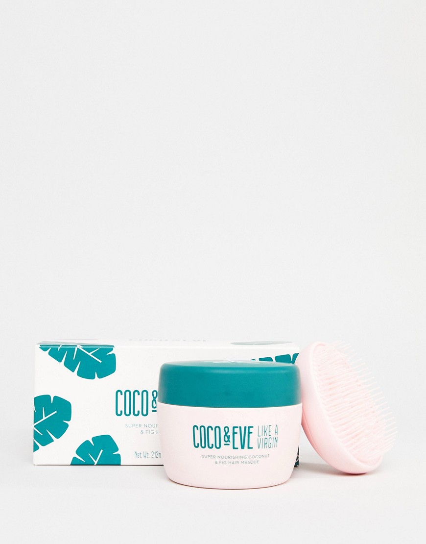coco & eve -  – Like A Virgin – Ultranährende Haarmaske, Kokosnuss und Feige, 212 ml-Keine Farbe