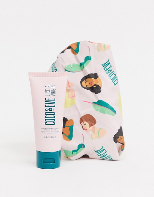 Coco & Eve Mini Hair Mask and Shower Cap Gift Set (worth £34.80)