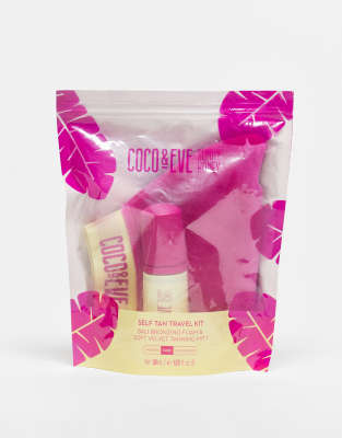 Coco & Eve Self Tan Travel Kit Dark (Save 20%)-No colour