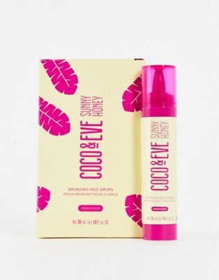 Shop Coco & Eve Sunny Honey Bronzing Face Drops-no Color