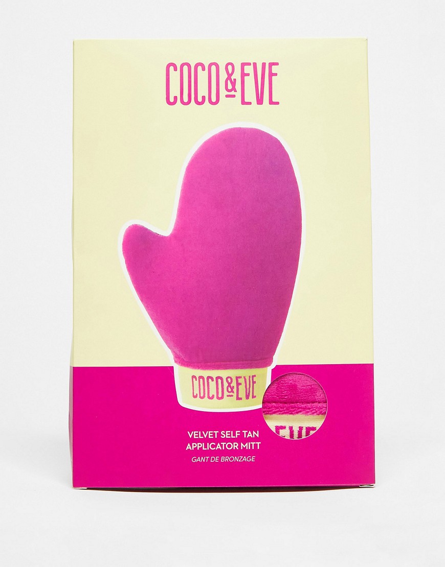 Coco & Eve Sunny Honey Soft Velvet Self Tan Mitt-No colour