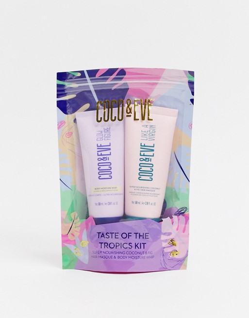 Coco & Eve Taste of the Tropics Hair Mask Gift Set SAVE 20%