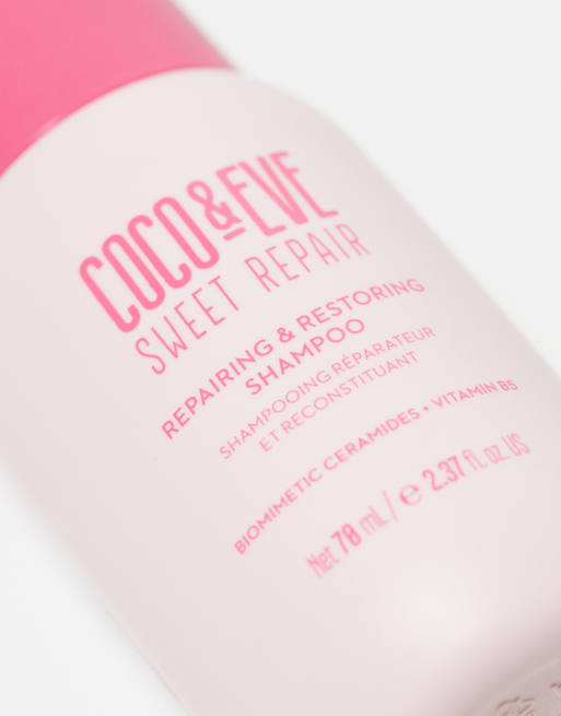 Coco & Eve x ASOS – Endast hos ASOS – Reparerande och återställande schampo i resestorlek, 70ml, 4 av 4