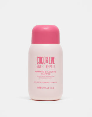 Coco & Eve Coco & Eve x ASOS Exclusive Repairing & Restoring Shampoo 70ml - Travel Size-No colour