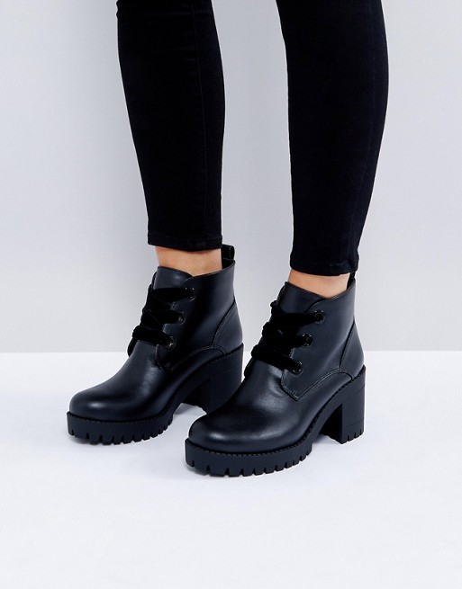 Coco Wren Chunky Heel Boot | ASOS