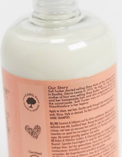 Coconut and Hibiscus Curl & Shine balsam fra Shea Moisture, 2 af 4