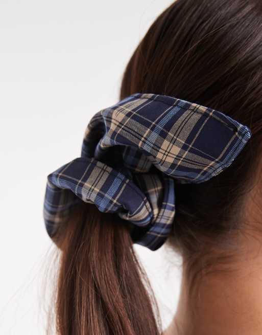 Coletero azul a cuadros escoceses con diseño estilo pañuelo de ASOS DESIGN, 3 de 3