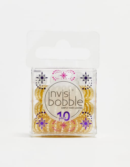 Coleteros dorados Time to Shine Original de invisibobble 