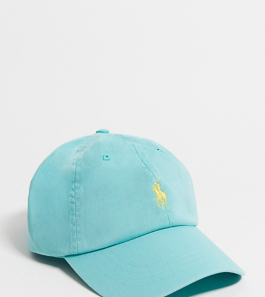 Collaborazione esclusiva Polo Ralph Lauren x ASOS - Berretto verde con logo giallo
