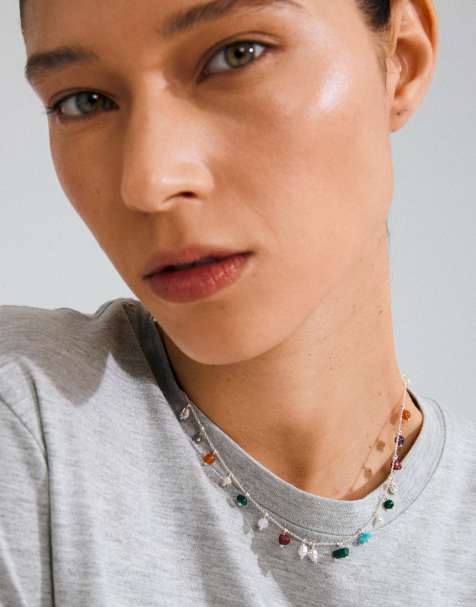 Collar chapado en plata Between de Pilgrim - view 1