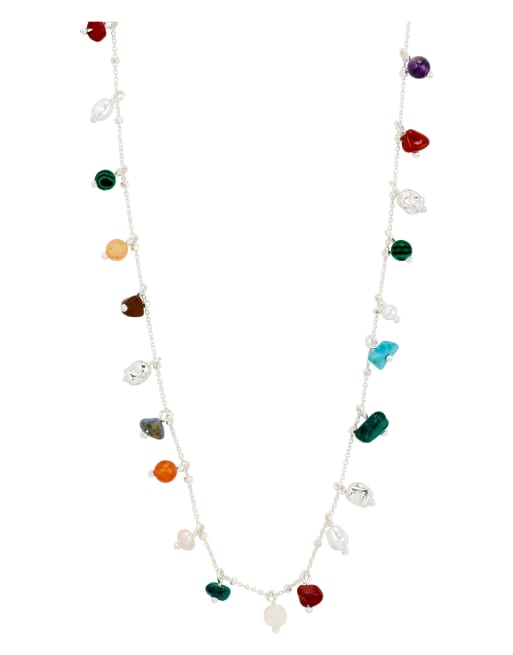 Collar chapado en plata Between de Pilgrim, 2 de 4
