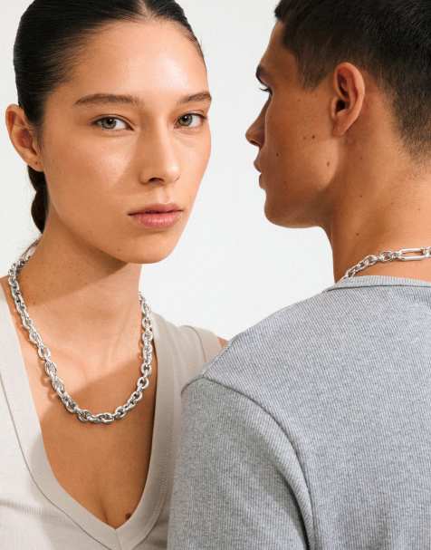 Collar chapado en plata Phase de Pilgrim - view 1