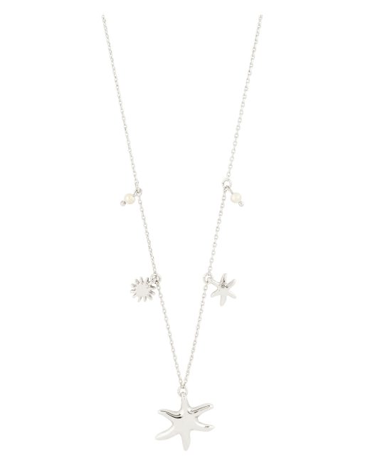 Collar chapado en plata Prism de Pilgrim, 2 de 4