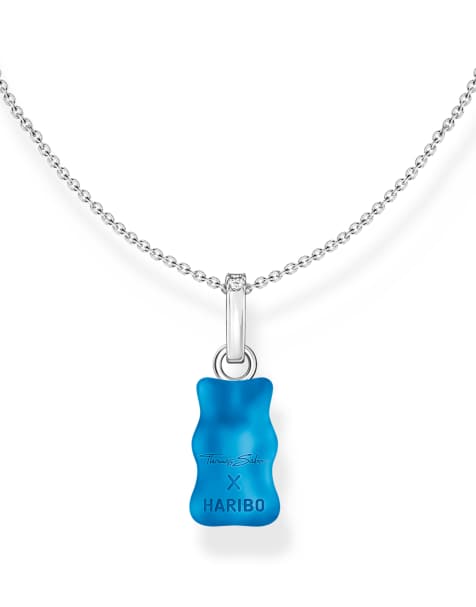 Collar con diseño de oso de plata de ley 925 de Thomas Sabo x Haribo - view 1