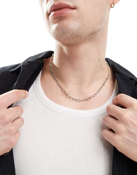 Collar de cadena de eslabones de acero inoxidable de Lost Souls - view 1