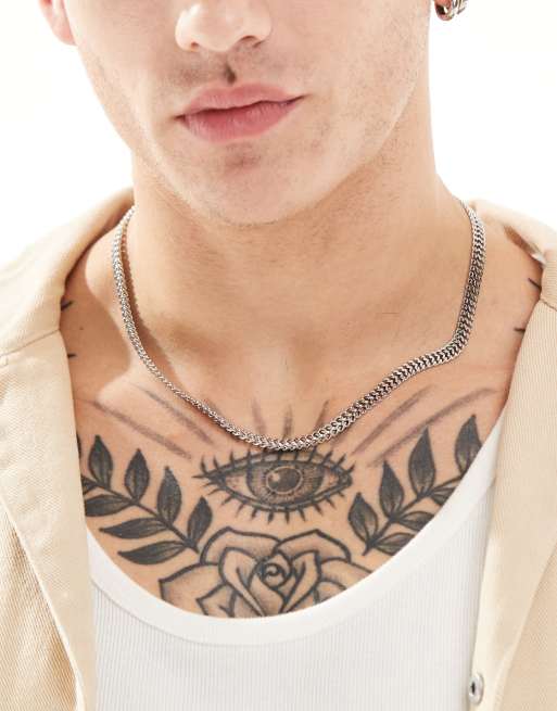 Collar de cadena de estilo vintage de acero inoxidable de Lost Souls