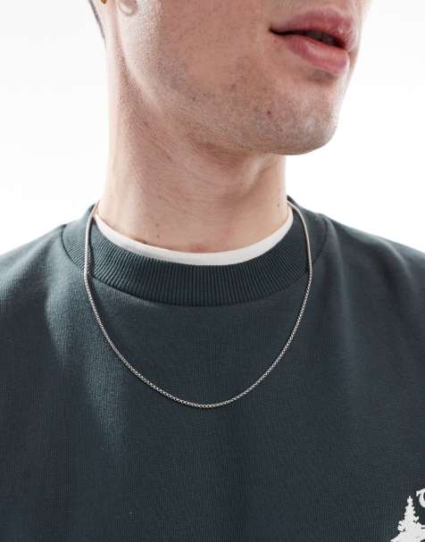 Collar de cadena veneciana redondeada de 2 mm de acero inoxidable de Lost Souls - view 1