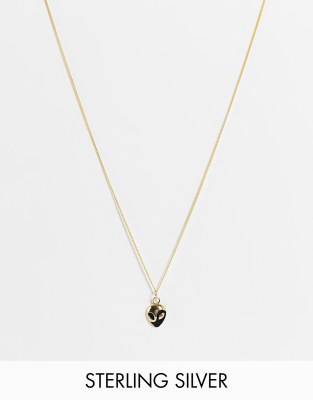 Collar Chapado En Oro Con Círculo Y Circonita | Joyería Hago