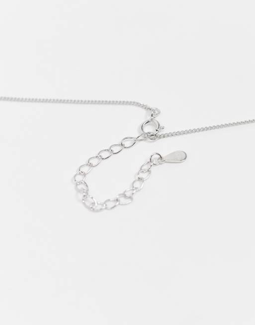 Collar de plata de ley con colgante de cruz exclusivo de DesignB London, 4 de 4