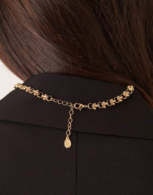 Collar dorado con charms Western Haze de Accessorize, 3 de 3