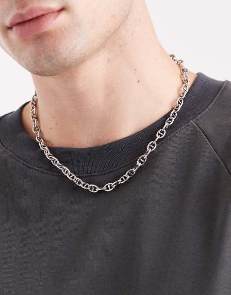 Collar plateado de cadena de eslabones de Classics 77 - view 1