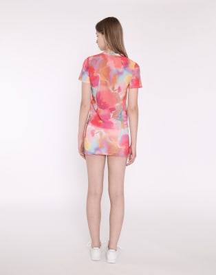 COLLECTIVE THE LABEL CREW NECK CROP TOPS