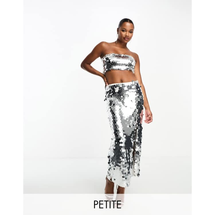 Sequin best sale sarong skirt