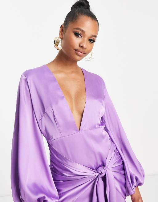 Collective the Label Petite Exclusivit Robe courte en satin