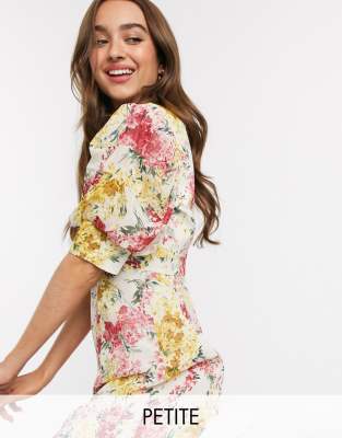 petite midi tea dress