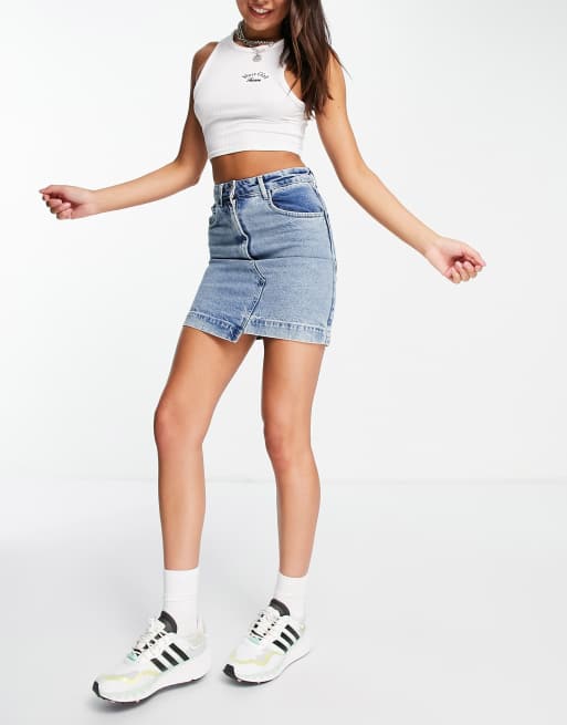 Jean mini shop skirt 90s