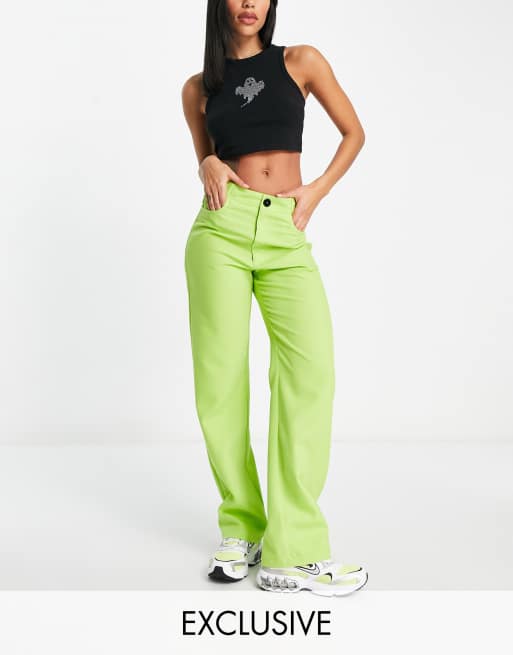 Neon 2024 green trousers