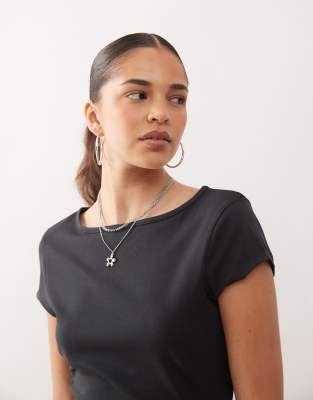 Collusion 90s Mini Cap Sleeve Dress