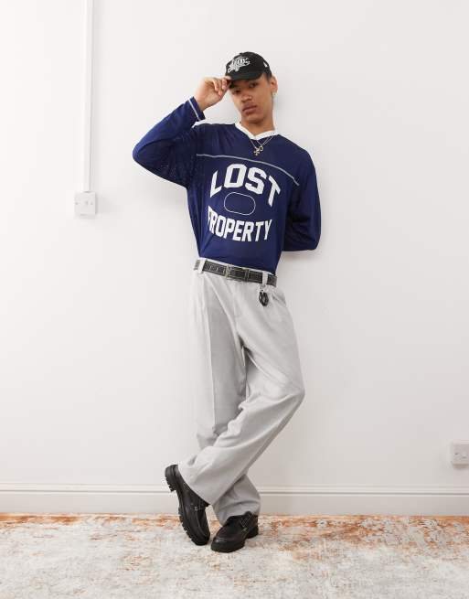 COLLUSION Airtex long sleeve top