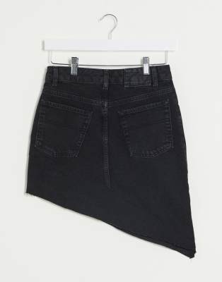 black denim skirt asos