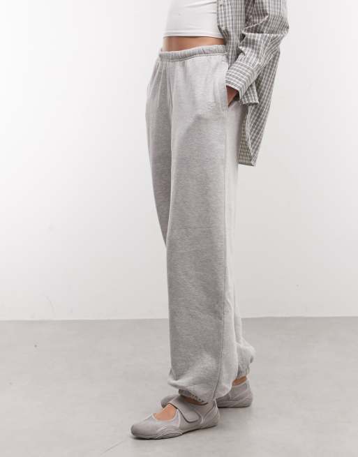 COLLUSION baggy cuff jogger in grey marl, 5 of 5