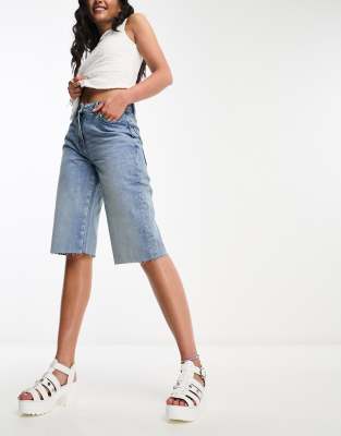 High waisted baggy deals jean shorts