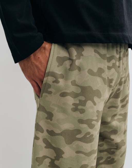 COLLUSION baggy longline shorts in camo print, 4 of 5