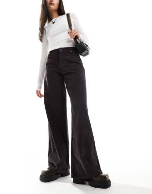 Women High-Rise Baggy Fit Trousers