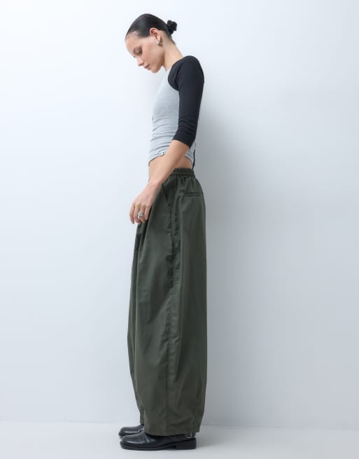 COLLUSION – Ballon-Hose in Khaki, 4 von 5